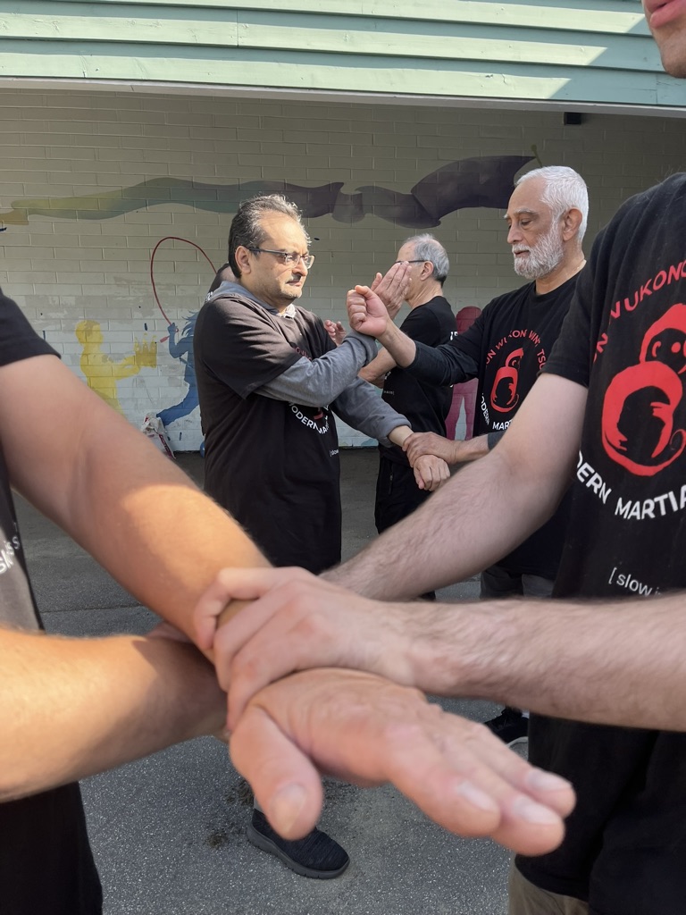 Chi Sao — hands in contact